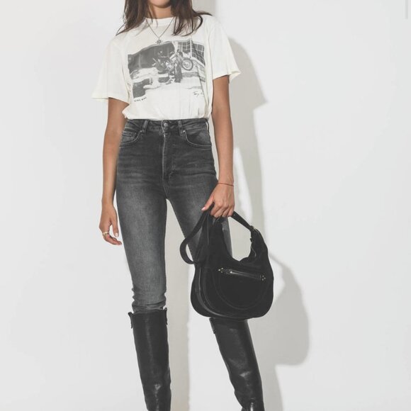 Helen Metal Star Golden Goose Boots Black Size 38 - Picture 6 of 7